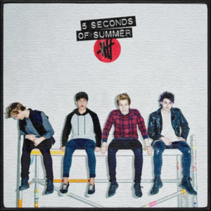 Alternative view of Custom Music Album Rug