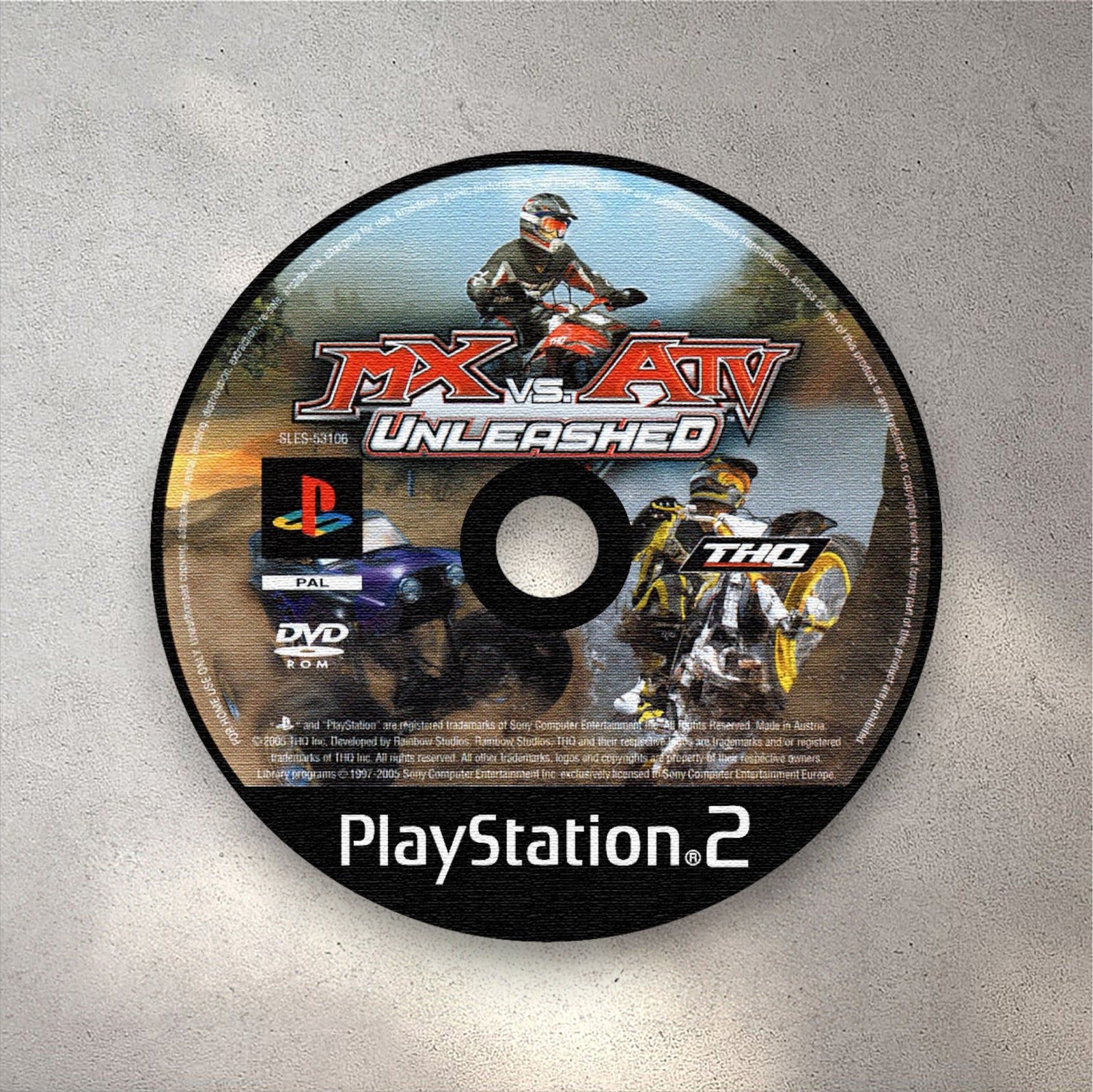 MX vs ATV Unleashed - PS2 RUG