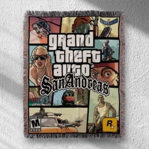 Grand Theft Auto (GTA) San Andreas Blanket - LIMITED!