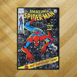 SPIDER-MAN BLACK RUG