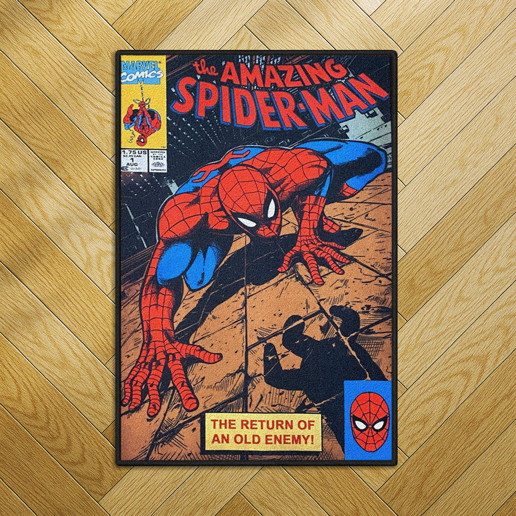 SPIDER-MAN RED RUG