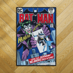 JOKER AND BATMAN RUG