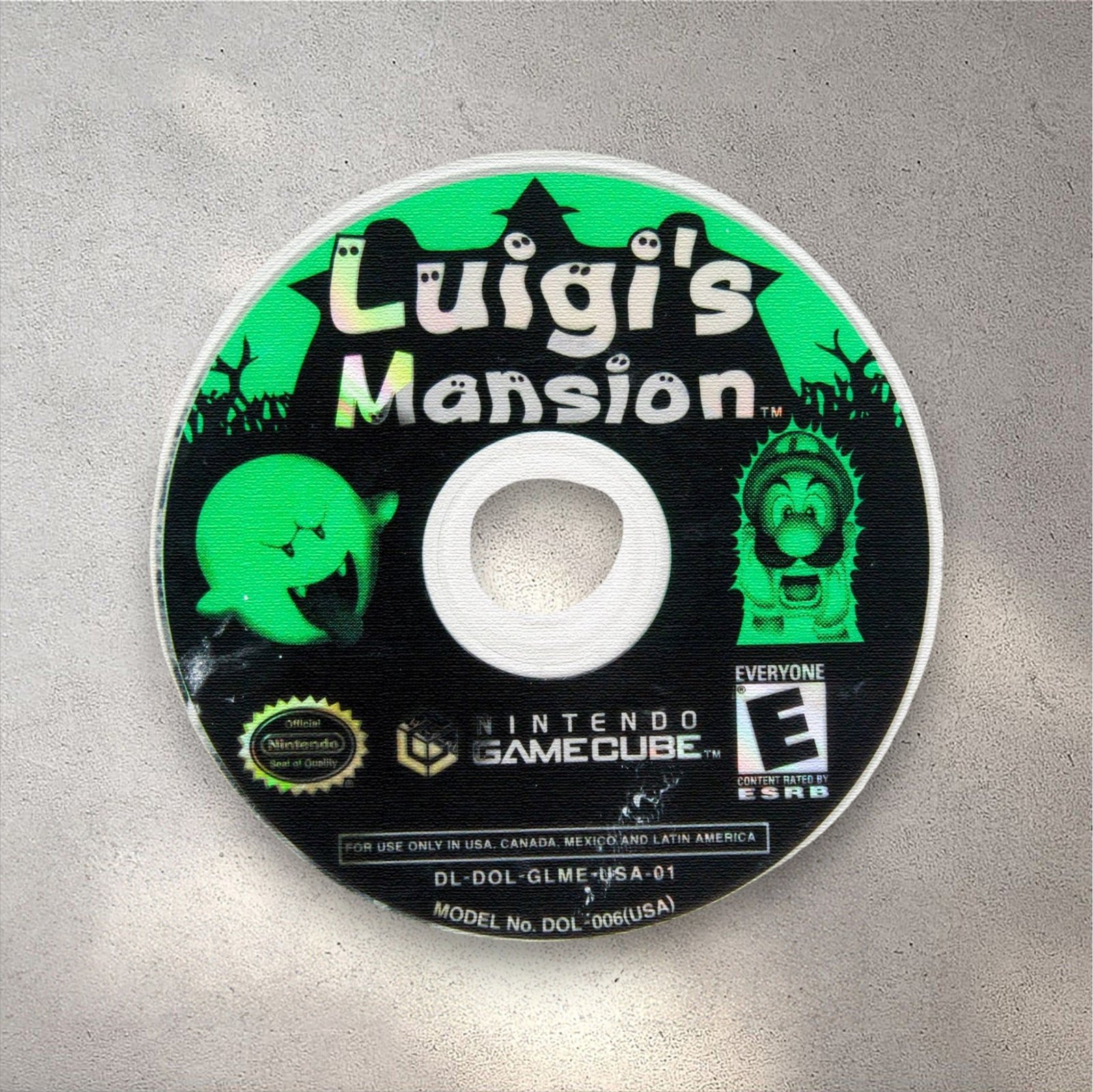Luigis Mansion - GameCube RUG