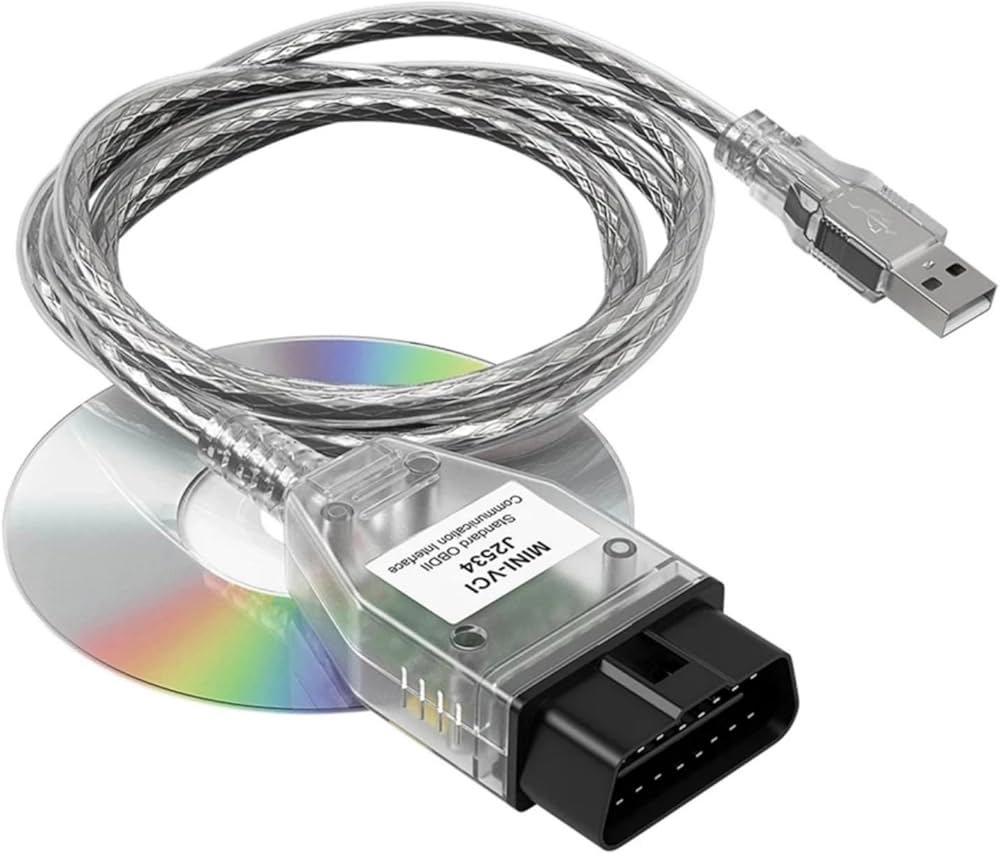 Mini VCI V18.00.008 J2534 FTDI FT232RL Diagnostic Interface for Toyota – OBD2 USB